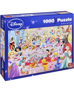 Пъзел King от 1000 части - Disney, Честит рожден ден