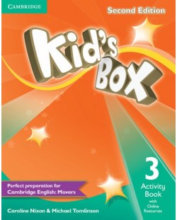Kid's Box 2nd Edition Level 3 Activity Book with Online Resources / Английски език - ниво 3: Учебна тетрадка с онлайн материали