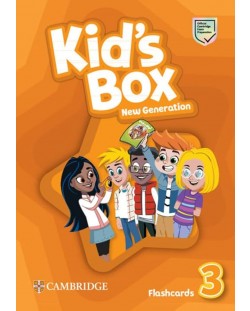 Kid's Box New Generation Level 3 Flashcards British English / Английски език - ниво 3: Флашкарти