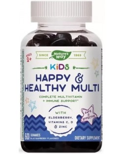 Kids Happy and Healthy Multi, 60 желирани таблетки, Nature's Way