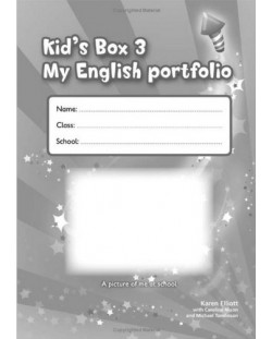 Kid's Box 3: Английски език - ниво A1 (книга за езиково портфолио)