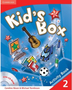 Kid's Box 2: Английски език - ниво Pre-A1 (учебна тетрадка + CD)