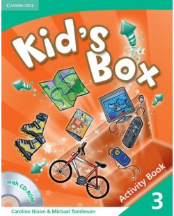 Kid's Box 3: Английски език - ниво A1 (учебна тетрадка + CD)