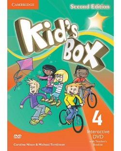 Kid's Box 2nd Edition Level 4 Interactive DVD with Teacher's Booklet / Английски език - ниво 4: DVD и материали за учителя