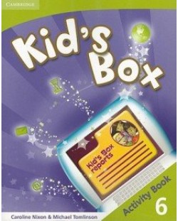 Kid's Box 6: Английски език - ниво A2 (учебна тетрадка)