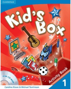Kid's Box 1: Английски език - ниво Pre-A1 (учебна тетрадка + CD)