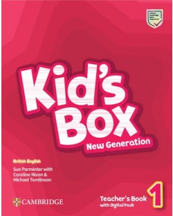 Kid's Box New Generation Level 1 Teacher's Book with Digital Pack British English / Английски език - ниво 1: Книга за учителя