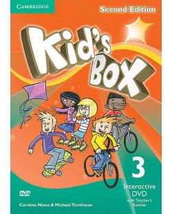 Kid's Box 2nd Edition Level 3 Interactive DVD with Teacher's Booklet / Английски език - ниво 3: DVD и материали за учителя