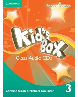 Kid's Box 3 Second Edition: Английски език - ниво А1 ( 2 Аудио CDs)