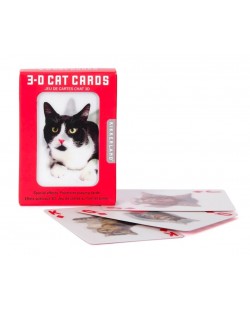 3D карти за игра Kikkerland - 3D Cats