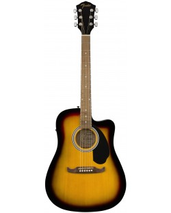 Електро-акустична китара Fender - FA-125CE, оранжева