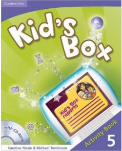 Kid's Box 5: Английски език - ниво A2 (учебна тетрадка + CD)