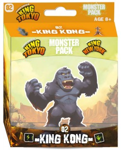 Разширение за настолна игра King of Tokyo/New York - Monster Pack: King Kong