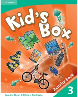 Kid's Box 3: Английски език - ниво A1 (учебна тетрадка)