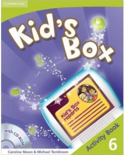 Kid's Box 6: Английски език - ниво A2 (учебна тетрадка + CD)