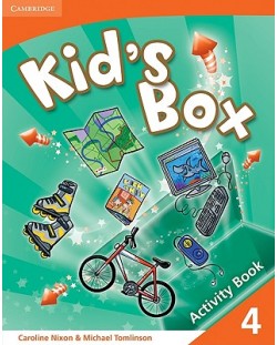 Kid's Box 4: Английски език - ниво A1 (учебна тетрадка)