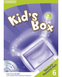 Kid's Box 6: Английски език - ниво A2 (книга за учителя с допълнителни материали + CD)