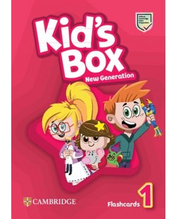 Kid's Box New Generation Level 1 Flashcards British English / Английски език - ниво 1: Флашкарти