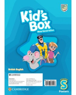 Kid's Box New Generation Starter Posters British English / Английски език - ниво Starter: Постери