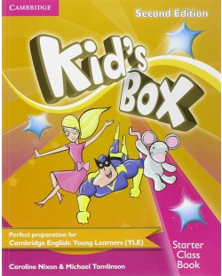 Kid's Box 2nd Edition Starter Class Book with CD-ROM / Английски език - ниво Starter: Учебник + CD-ROM