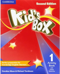 Kid's Box 2nd Edition Level 1 Activity Book with Online Resources / Английски език - ниво 1: Учебна тетрадка с онлайн материали