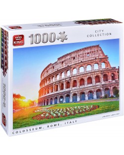 Пъзел King от 1000 части - Колизеума в Рим, Италия