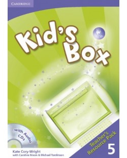 Kid's Box 5: Английски език - ниво A2 (книга за учителя с допълнителни материали + CD)
