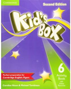 Kid's Box 2nd Edition Level 6 Activity Book with Online Resources / Английски език - ниво 6: Учебна тетрадка с онлайн материали