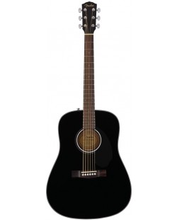 Акустична китара Fender - CD-60S Solid Top, черна