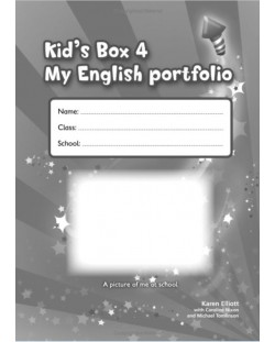 Kid's Box 4: Английски език - ниво A1 (книга за езиково портфолио)