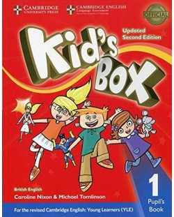 Kid's Box 1. Updated Second edition Pupil's Book: Английски език - ниво Pre-A1 (учебник)