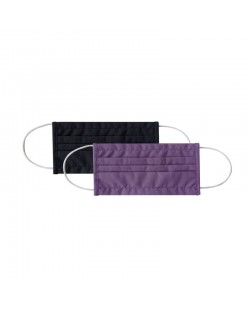 Сет дамски маски KikkaBoo, Purple & Black, 18 cm, 2 броя