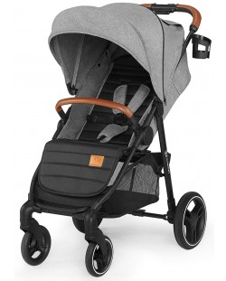 Бебешка количка KinderKraft Grande 2020 - Със сив сенник