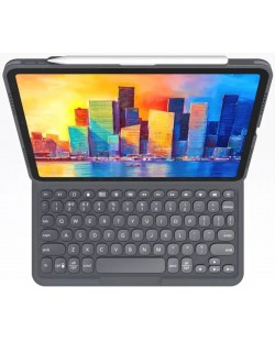 Клавиатура ZAGG - Pro Keys, Apple - iPad 10.9, черна/сива