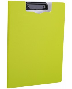Клипборд с капак Deli Rio - EF75002, A4, зелен