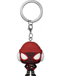 Ключодържател Funko Pocket POP! Marvel: Gamerverse - Spider-Man (Miles Morales) (Winter Suit)