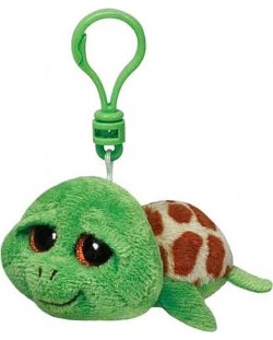 Ключодържател TY Toys Beanie Boo - Костенурка Zippy, 8.5 cm