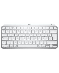 Клавиатура Logitech - MX Keys Mini for Mac, безжична, сива