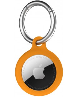 Ключодържател Next One - Secure Silicone, за AirTag, оранжев