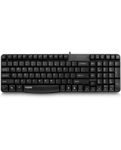 Клавиатура RAPOO - N2400, черна