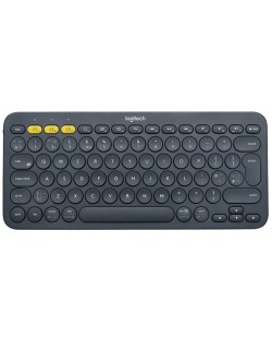 Клавиатура Logitech - K380 US, безжична, черна