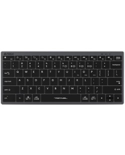 Клавиатура A4tech - FStyler FBX51C, безжична, Stone black