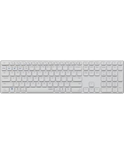 Клавиатура Rapoo - E9800M, безжична, бяла