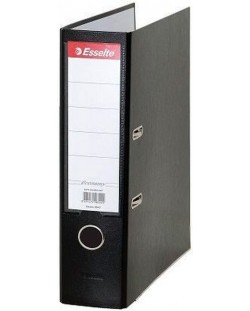 Класьор Esselte Eco - А4, 7.5 cm, РР, метален кант, сменяем етикет, черен