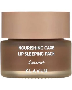 Klavuu Nourishing Care Маска за устни Coconut, 20 g