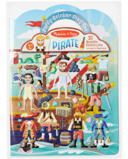 Книжка със стикери Melissa & Doug - Пирати