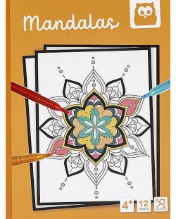 Книжка за оцветяване Eurekakids - Мандали