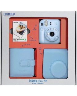 Комплект Fujifilm - instax mini 12 Bundle Box, Pastel Blue