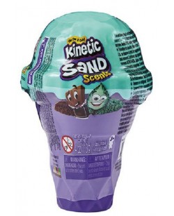 Комплект Kinetic Sand - Сладолед с кинетичен пясък, шоколад и мента