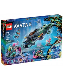 Конструктор LEGO Avatar - Мако подводница, Пътят на водата (75577)